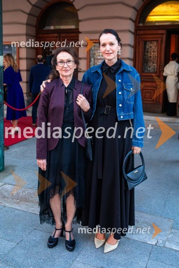  Lane Stranić, nekdanja baletna plesalka; dr. Mateja GaberLa Bohème, premiera opere v SNG Opera in balet