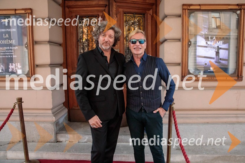  Renato Zanella, umetniški direktor ljubljanskega baleta;   Igor  Jelen-Iggy, Hiša umetnosti IGEN CeljeLa Bohème, premiera opere v SNG Opera in balet