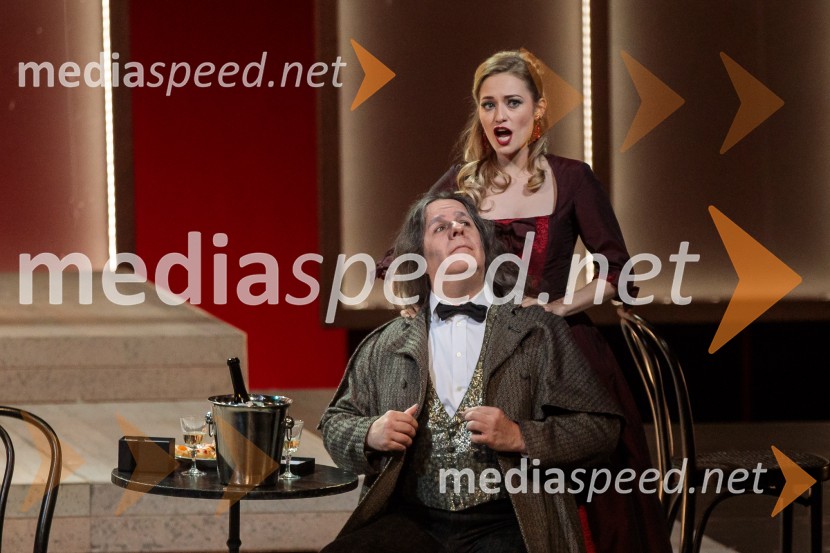  Robert Brezovar, operni pevec;  Nika Gorič, sopranistkaLa Bohème, premiera opere v SNG Opera in balet