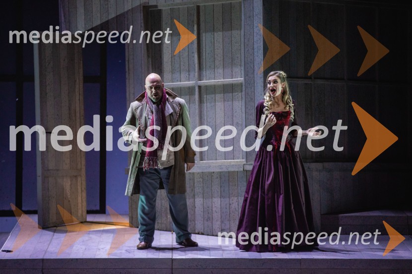  Jože Vidic, operni pevec, bariton, Slovenski oktet;  Nika Gorič, sopranistkaLa Bohème, premiera opere v SNG Opera in balet