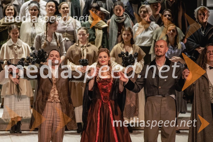  Aljaž Farasin, operni pevec;  Nika Gorič, sopranistka;  Peter Martinčič, operni pevecLa Bohème, premiera opere v SNG Opera in balet