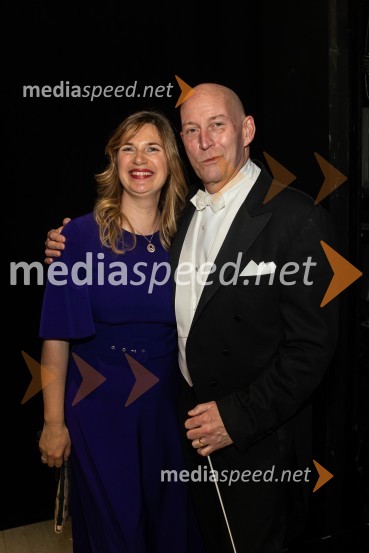  Barbara Čepirlo Čičigoj, odnosi z javnostjo Opera in Balet Ljubljana;  Kevin Rhodes, dirigentLa Bohème, premiera opere v SNG Opera in balet