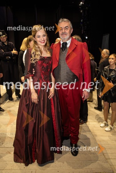  Nika Gorič, sopranistka;  Zoran Potočan, operni pevecLa Bohème, premiera opere v SNG Opera in balet