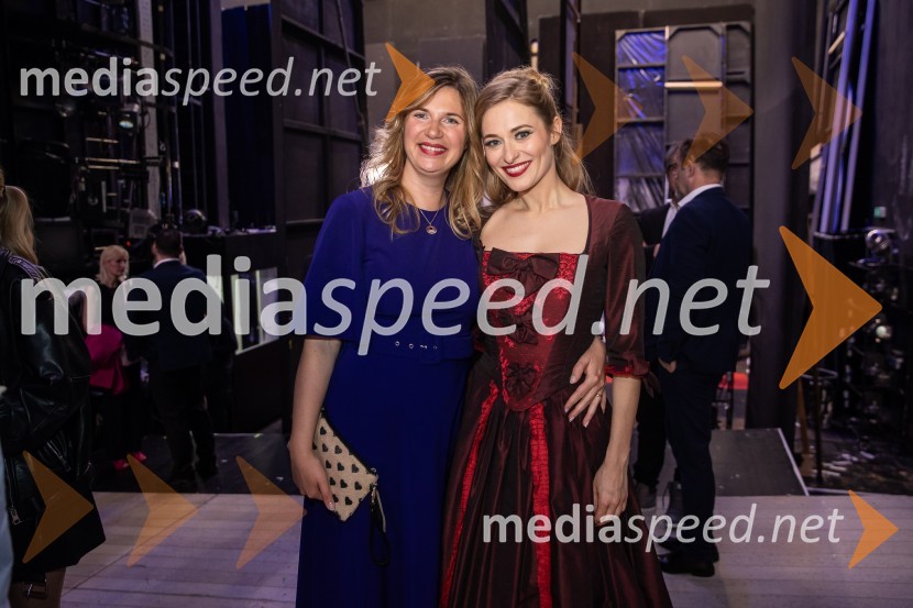  Barbara Čepirlo Čičigoj, odnosi z javnostjo Opera in Balet Ljubljana;  Nika Gorič, sopranistkaLa Bohème, premiera opere v SNG Opera in balet