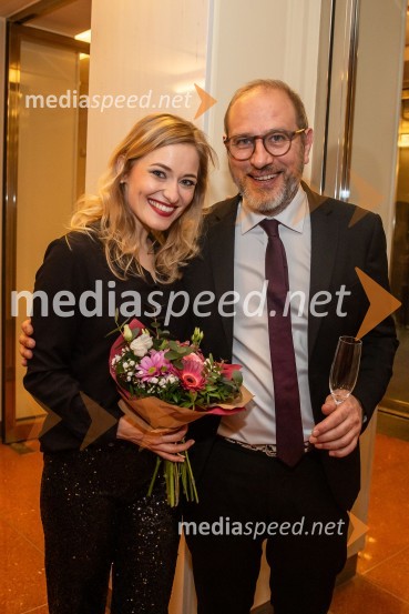  Nika Gorič, sopranistka;   Lionel Lesire, scenograf in kostumografLa Bohème, premiera opere v SNG Opera in balet