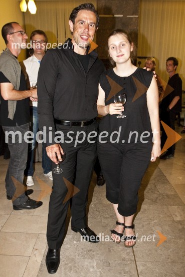 Danijel Malalan, šansonjer in igralec in Andrejka Možina, šansonjerkaFestival Slovenskega šansona 2009