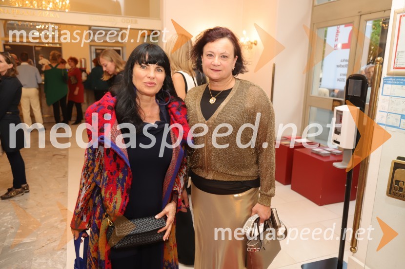 mag.  Helena  Cvikl, predavateljica na Fakulteti za turistične študije; dr. Tanja Angleitner Sagadin, direktorica, VSGT MariborPremiera baleta Grk Zorba v SNG Maribor