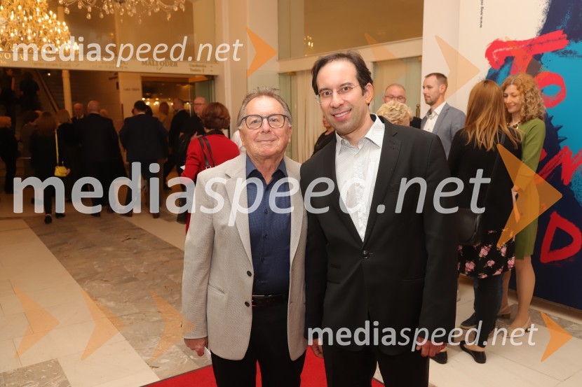  Edi Dežman, nekdanji baletni prvak, pedagog;  Simon Krečič, umetniški direktor Opere SNG MariborPremiera baleta Grk Zorba v SNG Maribor