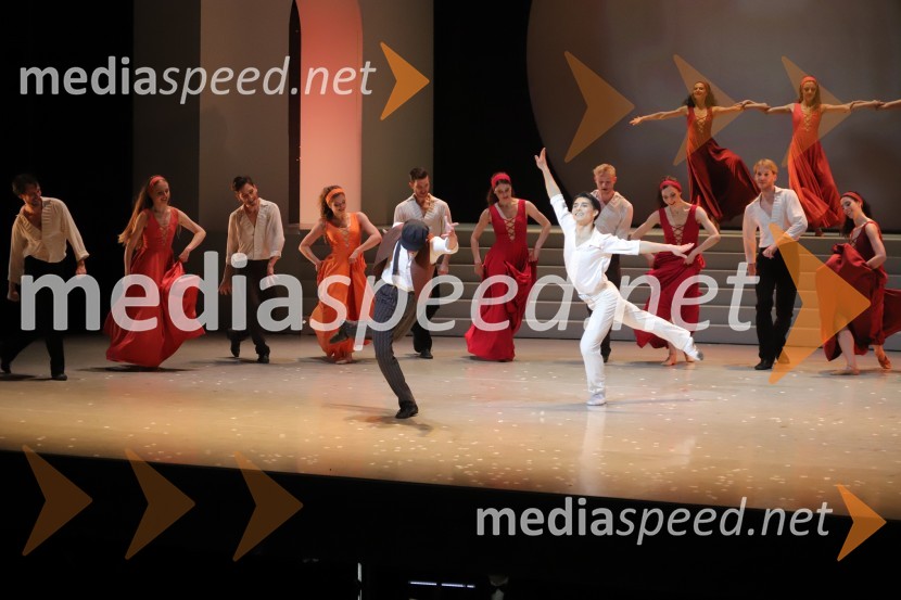  Davide Buffone, baletni plesalec;  Yuya Omaki, baletni solistPremiera baleta Grk Zorba v SNG Maribor