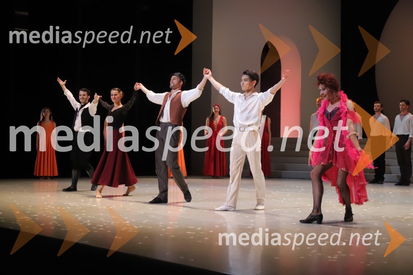  Matteo Magalotti, baletni plesalec;  Tijuana Križman Hudernik, baletna solistka;  Davide Buffone, baletni plesalec;  Yuya Omaki, baletni solist;  Marina Krasnova, baletna solistkaPremiera baleta Grk Zorba v SNG Maribor