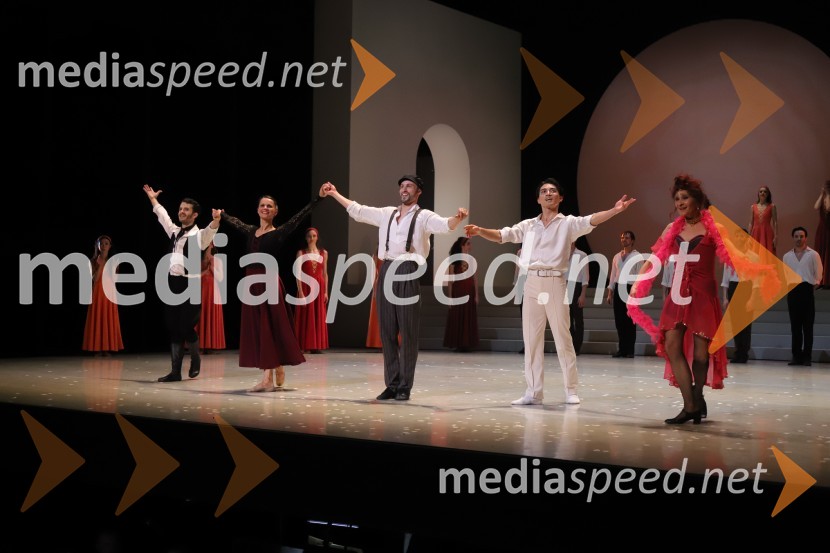  Matteo Magalotti, baletni plesalec;  Tijuana Križman Hudernik, baletna solistka;  Davide Buffone, baletni plesalec;  Yuya Omaki, baletni solist;  Marina Krasnova, baletna solistkaPremiera baleta Grk Zorba v SNG Maribor