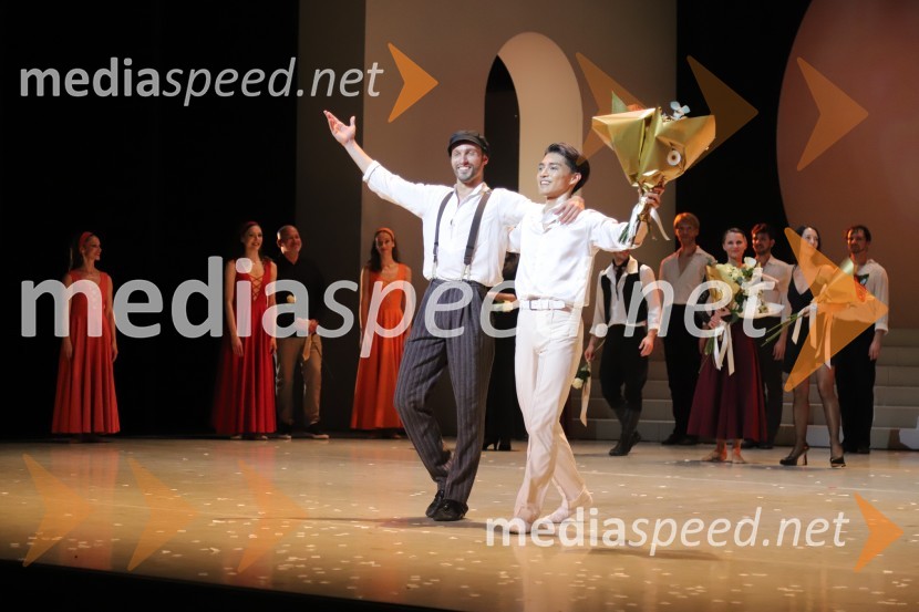  Davide Buffone, baletni plesalec;  Yuya Omaki, baletni solistPremiera baleta Grk Zorba v SNG Maribor