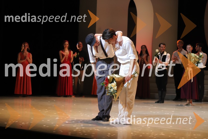  Davide Buffone, baletni plesalec;  Yuya Omaki, baletni solistPremiera baleta Grk Zorba v SNG Maribor