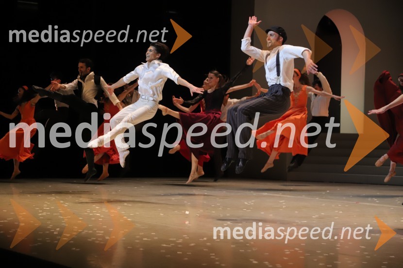  Yuya Omaki, baletni solist;  Davide Buffone, baletni plesalecPremiera baleta Grk Zorba v SNG Maribor