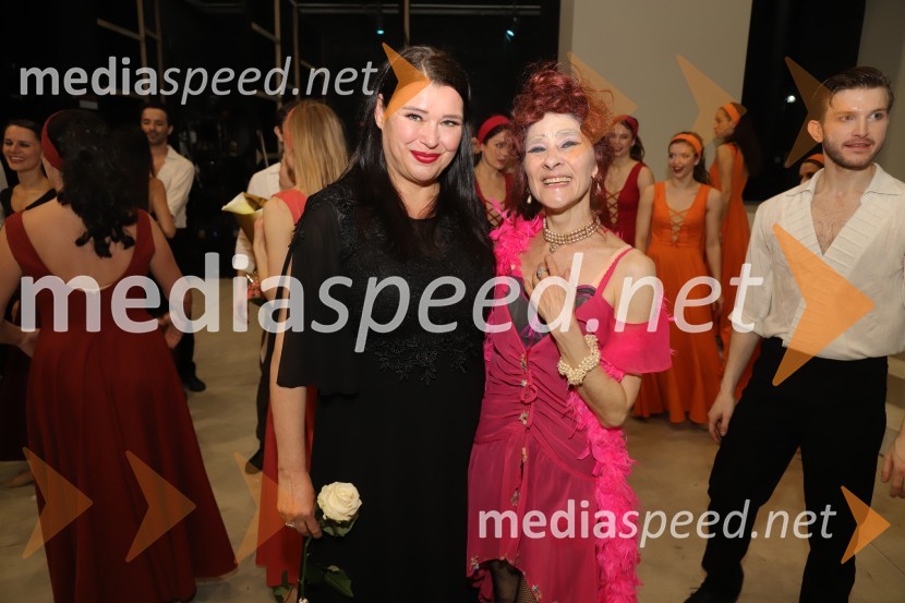  Dada Kladenik, pevka;  Marina Krasnova, baletna solistkaPremiera baleta Grk Zorba v SNG Maribor