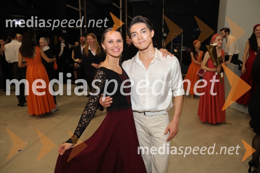  Tijuana Križman Hudernik, baletna solistka;  Yuya Omaki, baletni solistPremiera baleta Grk Zorba v SNG Maribor