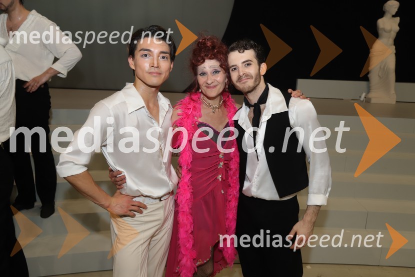  Yuya Omaki, baletni solist;  Marina Krasnova, baletna solistka;  Matteo Magalotti, baletni plesalecPremiera baleta Grk Zorba v SNG Maribor