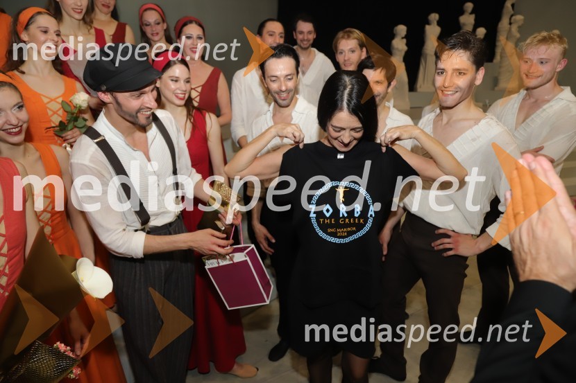  Davide Buffone, baletni plesalec;  ... Premiera baleta Grk Zorba v SNG Maribor