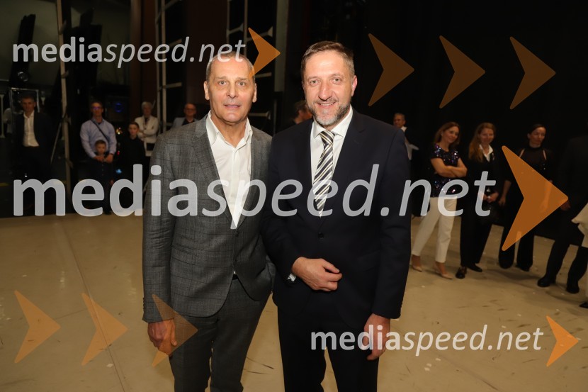  Danilo Rošker, direktor SNG Maribor;  Klemen Boštjančič, minister za financePremiera baleta Grk Zorba v SNG Maribor