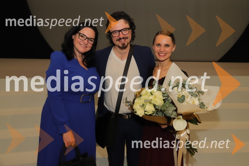  Alenka Gotar, operna pevka;  Anže Šuštar, glasbenik;  Tijuana Križman Hudernik, baletna solistkaPremiera baleta Grk Zorba v SNG Maribor