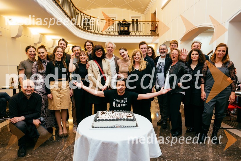  Tibor Hrs Pandur, dramaturgPremiera krstne uprizoritve drame v SLG Celje: Pet kraljev: K psihopatologiji neke monarhije