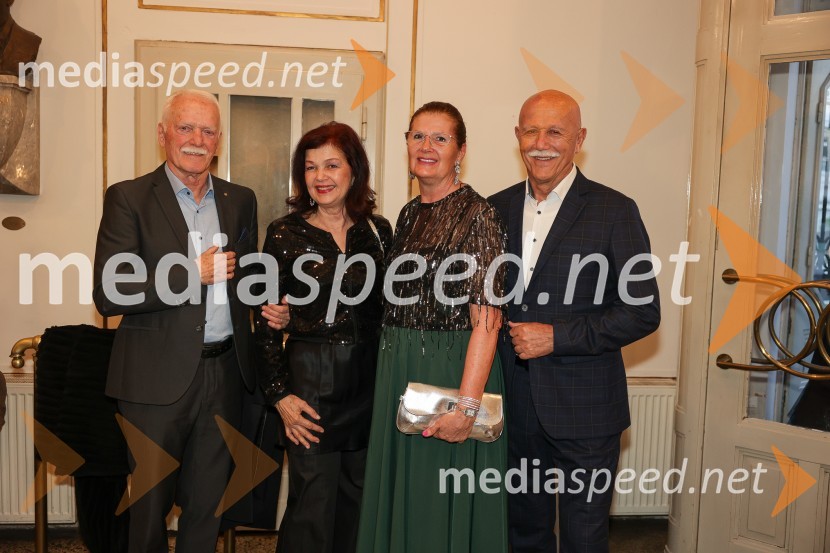  Andrej Guček, zdravnik; doc.dr. Nena Kopčavar Guček, zdravnica;  Polona  Praprotnik;  Frane Praprotnik, podjetnikCyrano de Bergerac, premiera v SNG Drama Ljubljana