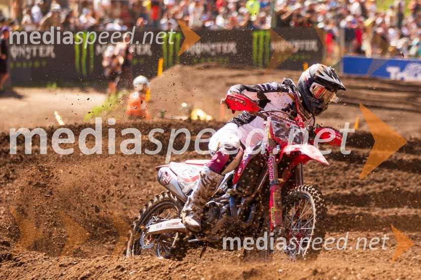  Tim Gajser, motokrosist, ekipa HRC (Honda Racing Corporation)MXGP VN Trentina, Italija