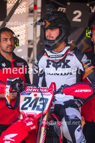  Tim Gajser, motokrosist, ekipa HRC (Honda Racing Corporation)MXGP VN Trentina, Italija
