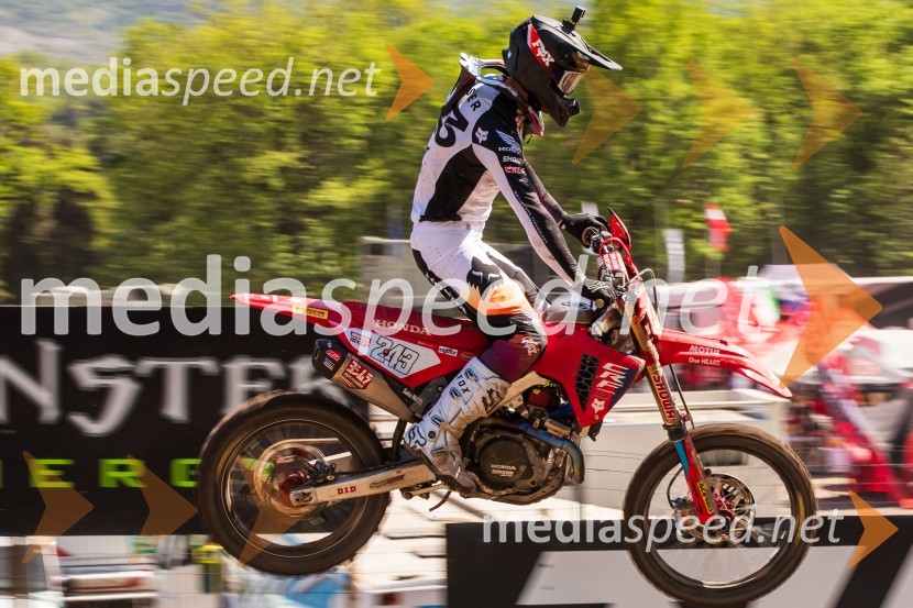  Tim Gajser, motokrosist, ekipa HRC (Honda Racing Corporation)MXGP VN Trentina, Italija