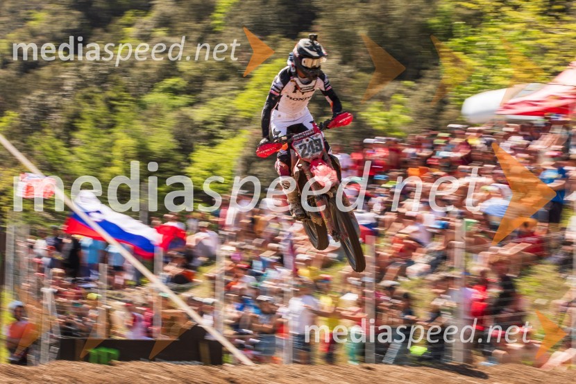  Tim Gajser, motokrosist, ekipa HRC (Honda Racing Corporation)MXGP VN Trentina, Italija