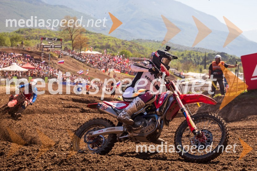  Tim Gajser, motokrosist, ekipa HRC (Honda Racing Corporation)MXGP VN Trentina, Italija