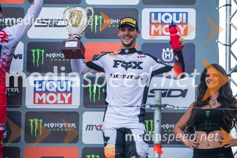  Tim Gajser, motokrosist, ekipa HRC (Honda Racing Corporation)MXGP VN Trentina, Italija