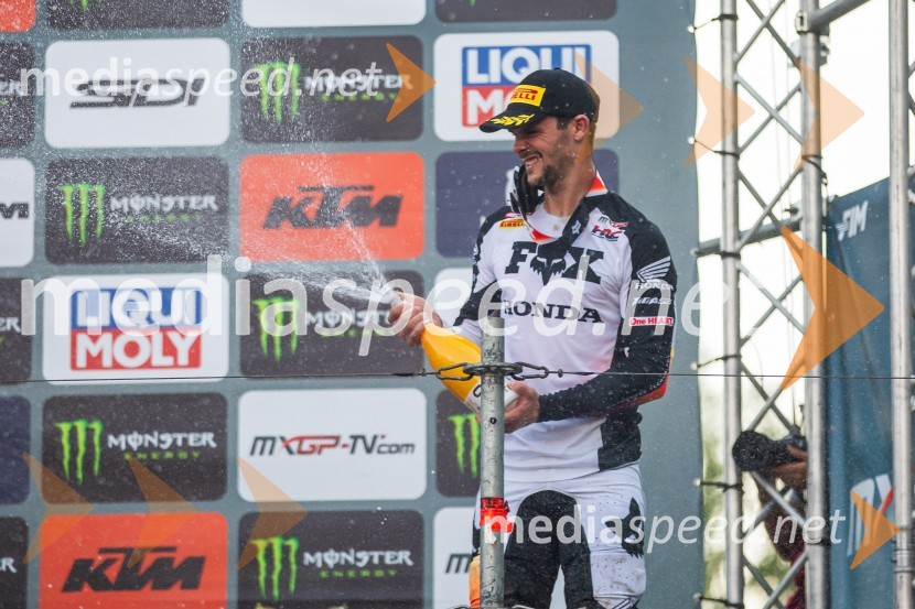  Tim Gajser, motokrosist, ekipa HRC (Honda Racing Corporation)MXGP VN Trentina, Italija