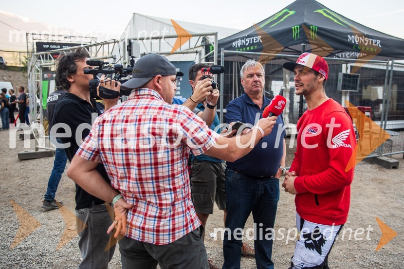  Tim Gajser, motokrosist, ekipa HRC (Honda Racing Corporation)MXGP VN Trentina, Italija