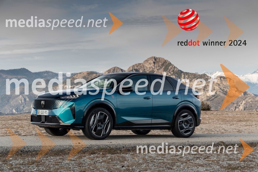 Nagrada Red Dot Award 2024: PEUGEOT E-3008 je zmagovalec