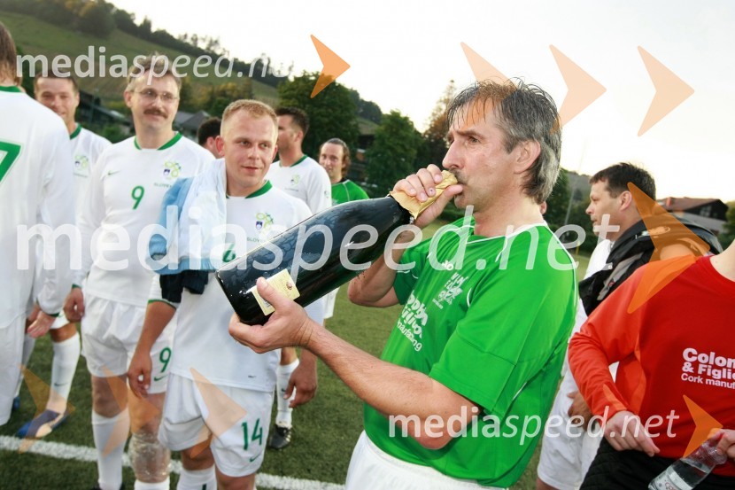 Lothar Böhm, trener Vinske reprezentance Nemčije - WeinelfMednarodna nogometna tekma med vinsko reprezentanco Slovenije in vinsko reprezentanco Nemčije