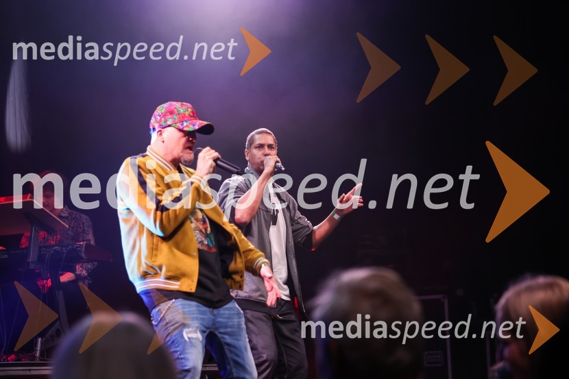  Marko Gregorčič - Murat, raper,pisec besedil, Murat & Jose;  Joseph Nzobandora - Jose, igralec in raper, Murat & JoseTradicionalni koncert MGL&AGRFT v Kino Šiška