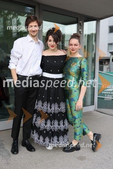  Gašper Lovrec, igralec;  Mojka Končar, igralka;  Mina Švajger, igralkaTradicionalni koncert MGL&AGRFT v Kino Šiška