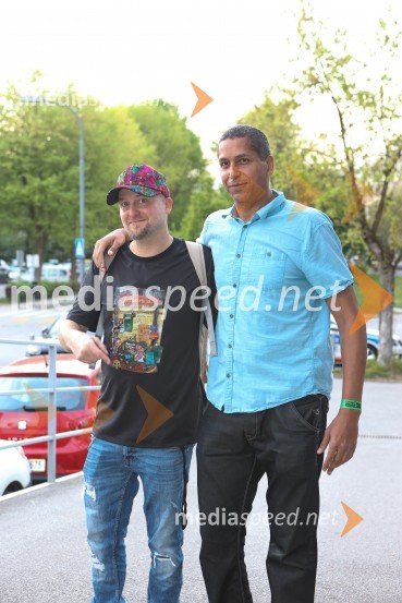  Marko Gregorčič - Murat, raper,pisec besedil, Murat & Jose;  Joseph Nzobandora - Jose, igralec in raper, Murat & JoseTradicionalni koncert MGL&AGRFT v Kino Šiška