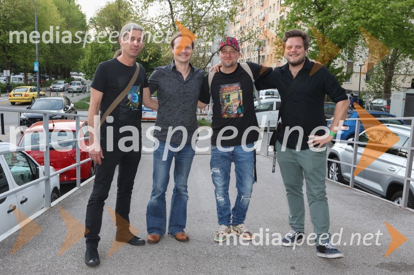  Žiga Kožar, bobnar, ReCover;  Miha Petric, glasbenik;  Marko Gregorčič - Murat, raper,pisec besedil, Murat & Jose;  Grega Skaza, glasbenikTradicionalni koncert MGL&AGRFT v Kino Šiška