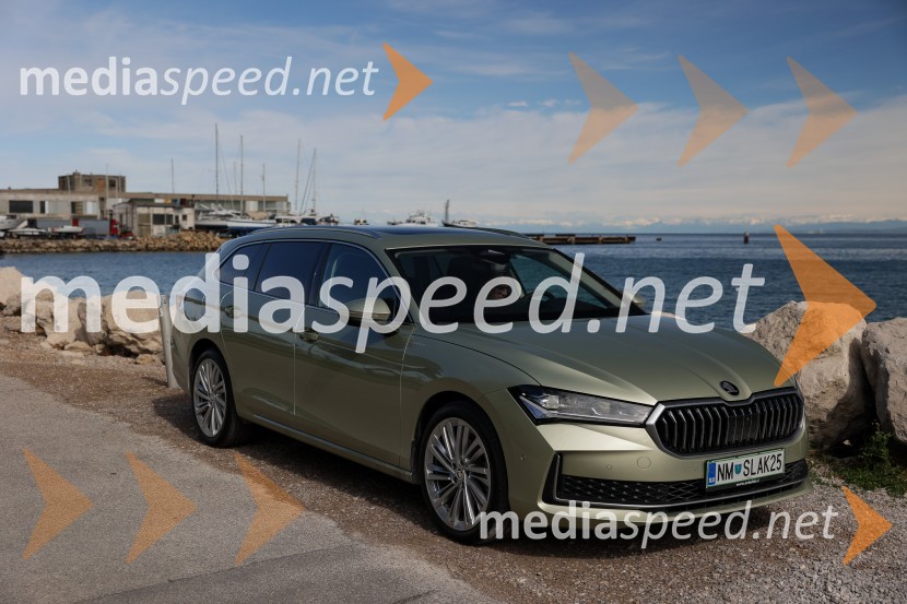 Škoda Superb, slovenska predstavitev 4. generacije