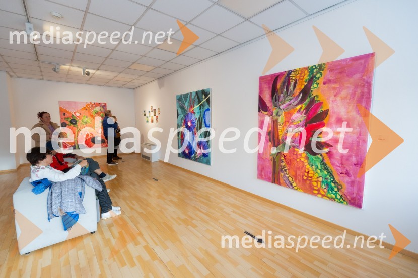 Odprtje razstave Barbare Kastelec: Gobe, hrana bogov v Generali galeriji