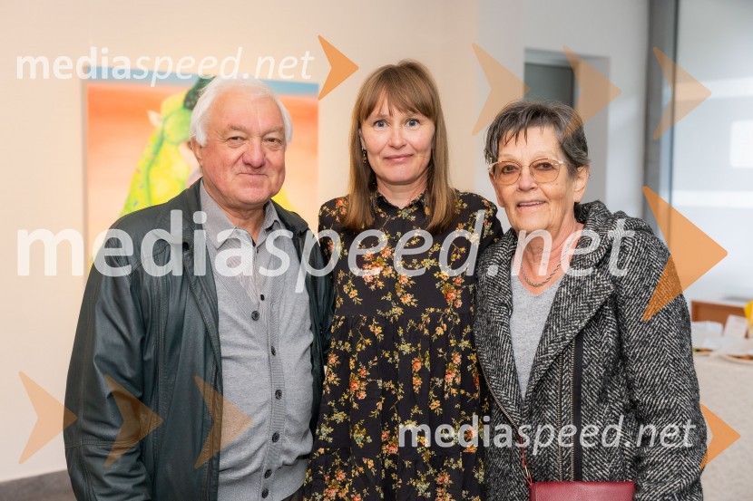  ... ;  Barbara Kastelec, akademska slikarka;  ... Odprtje razstave Barbare Kastelec: Gobe, hrana bogov v Generali galeriji