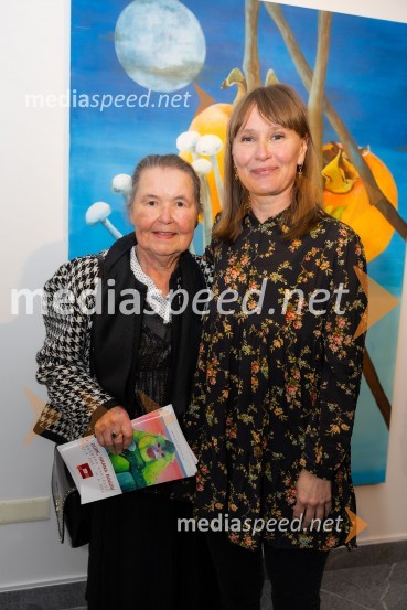  ... ;  Barbara Kastelec, akademska slikarkaOdprtje razstave Barbare Kastelec: Gobe, hrana bogov v Generali galeriji