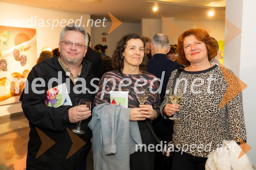 Odprtje razstave Barbare Kastelec: Gobe, hrana bogov v Generali galeriji