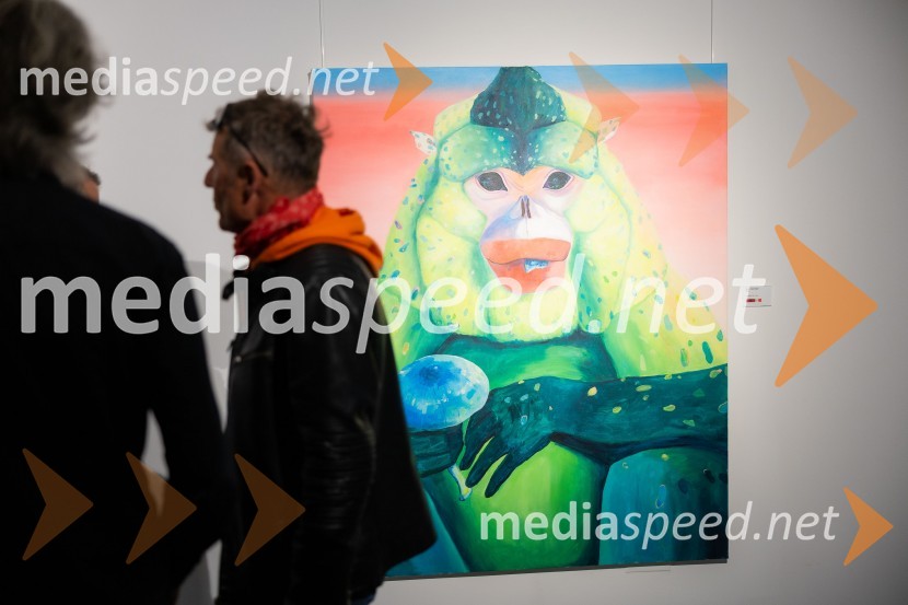 Odprtje razstave Barbare Kastelec: Gobe, hrana bogov v Generali galeriji