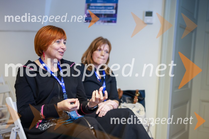  Mirjana Zgaga, svetovalka generalnega direktorja ZRSZ, OS Maribor;  Smiljana  Černezel Hrastar, svetovalka generalne direktorice ZRSZ, OS PtujTOP dogodek v okviru 11. karierne tržnice Univerze v Mariboru