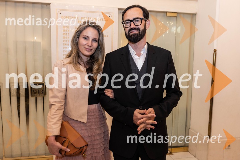 dr. Nana Šumrada Slavnič, doktorica pravnih znanosti, direktorica pravne službe;  Niko Slavnič, IQbatoManagerski večer v SNG Maribor