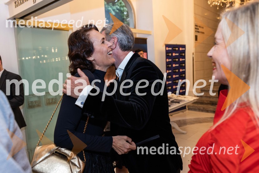  Andrea Volenik, direktorica, Volenik d.o.o.;  Marko Lukić, lastnik in direktor družbe Lumar IGManagerski večer v SNG Maribor