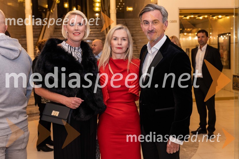  Petra Juvančič, izvršna direktorica, Združenje Manager;  Alenka  Lukić, prof. za oblikovanje na Srednji šoli za oblikovanje MB;  Marko Lukić, lastnik in direktor družbe Lumar IGManagerski večer v SNG Maribor